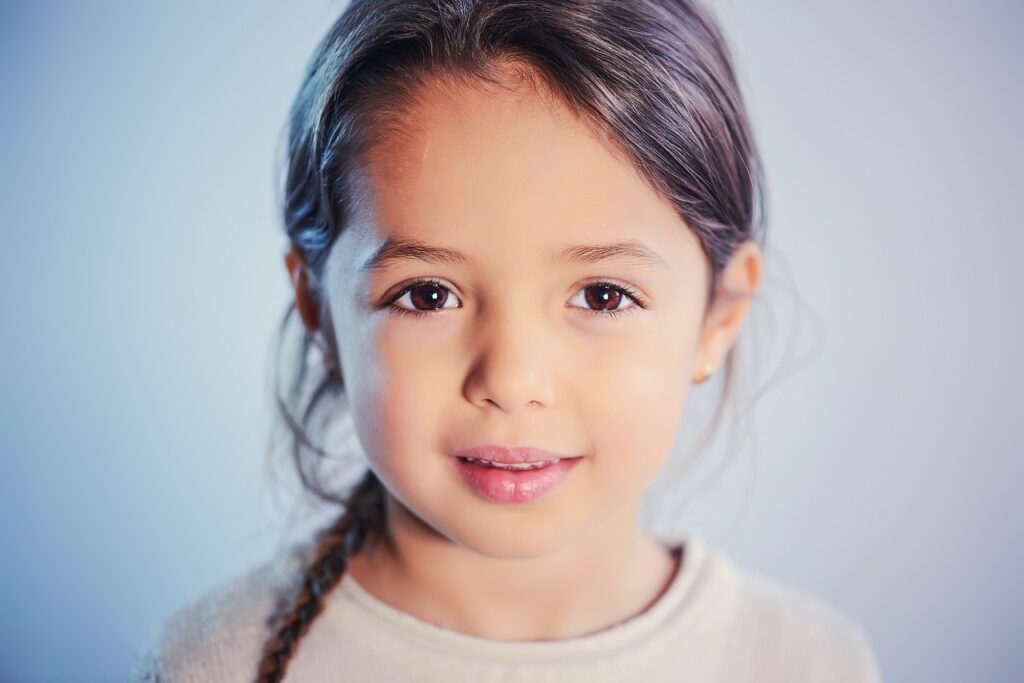 child, portrait, girl