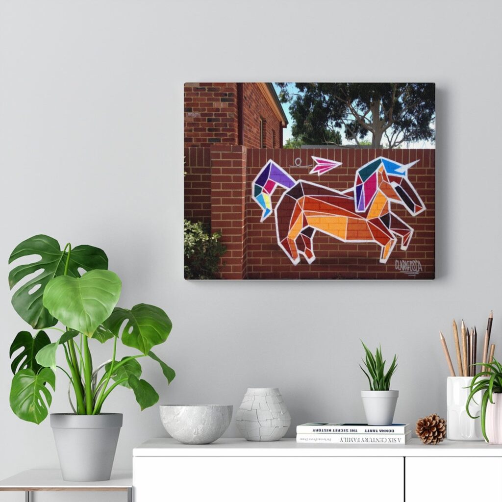 urban unicorn print