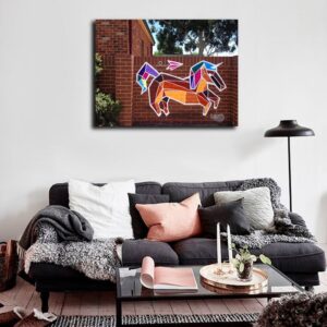 urban unicorn print