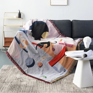 2D cats tapestry