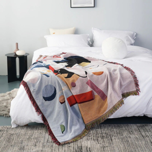 2D cats tapestry