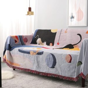 2D cats tapestry