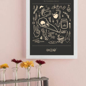 Alternative tattoo black print