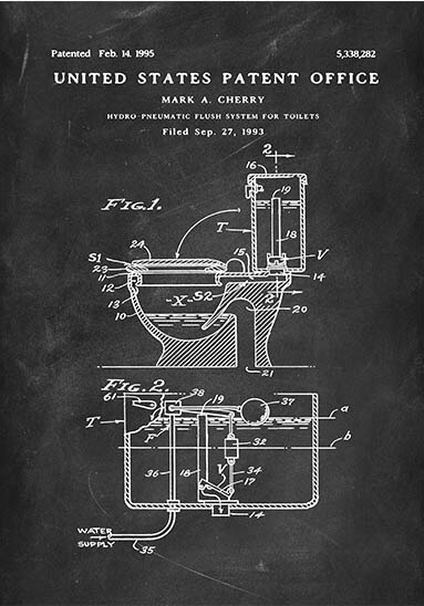 Hydro flush patent