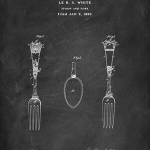 Spoon and fork patent