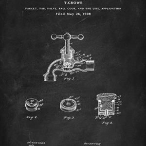 Tap valve patent