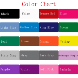 Custom Dino Wall Decal colors