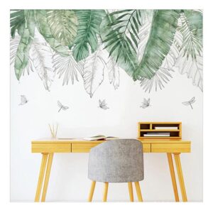 Leaves and butterflies decal Murals