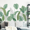 Leaves greens and whites Decal Murals