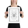 Tattoo design poster print by Ink Xiem