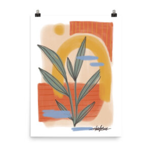 Abstract Nature print II