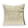 Naked branches cushion