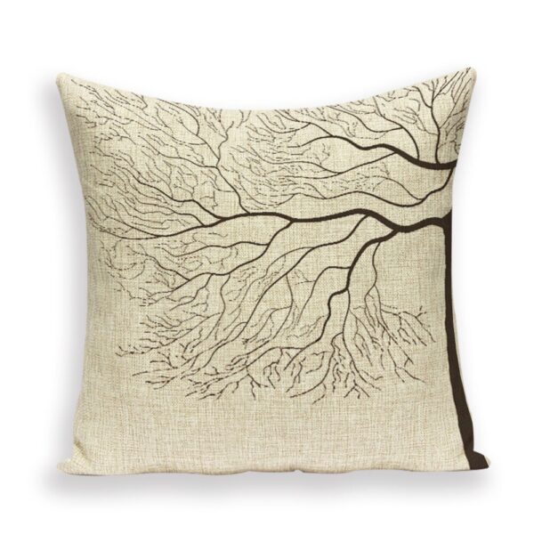 Naked branches cushion