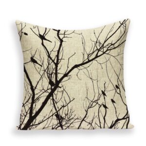 Calm tree cushion