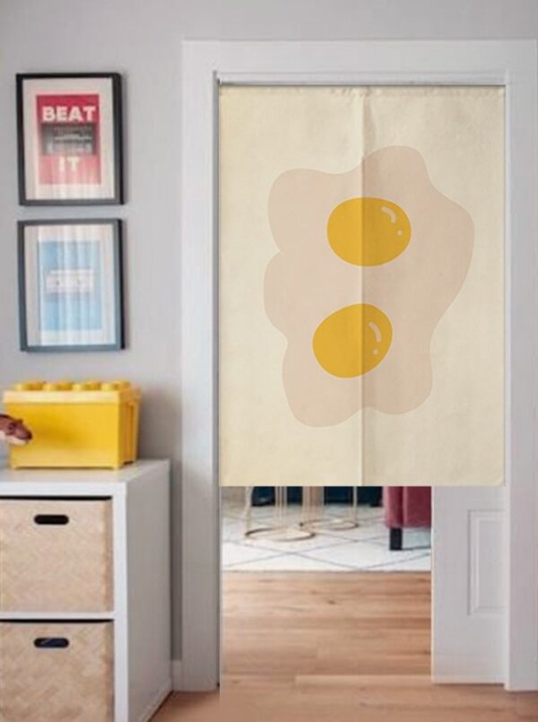Egg Couple doorway curtain