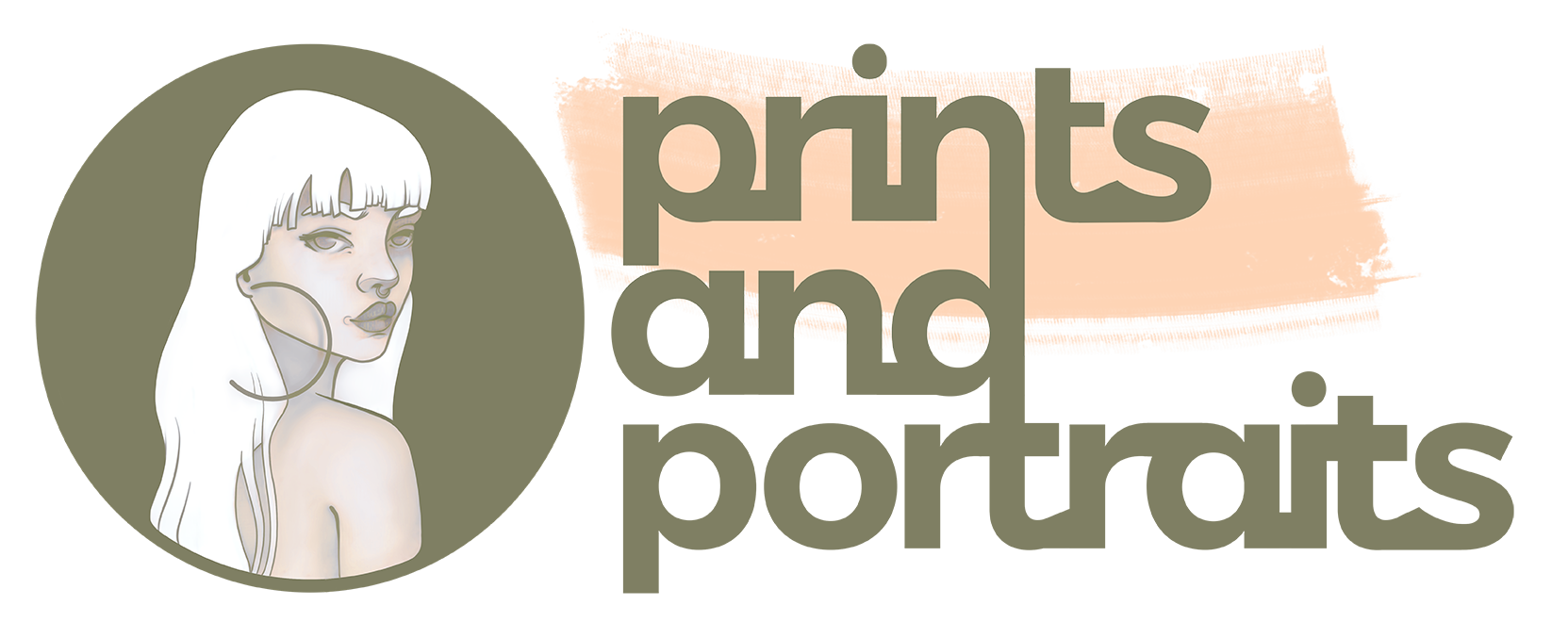 logo prints & portraits new palette