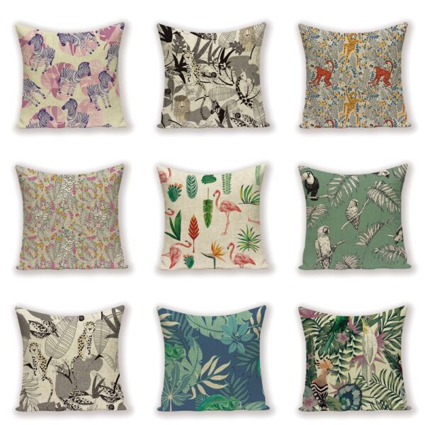 cushion jungle designs