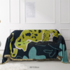 Jungle Tiger -Tapestry, Throw blanket, Wall blanket